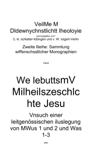 Die Geburts- und Kindheitsgeschichte Jesu