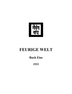 feurige welt - Agni Yoga Society