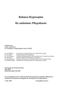Rahmen-Hygieneplan - Landkreis Leipzig