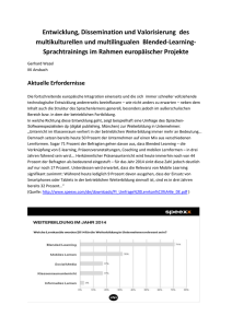 Entwicklungsphasen f&uuml;r die Produktion von Blended