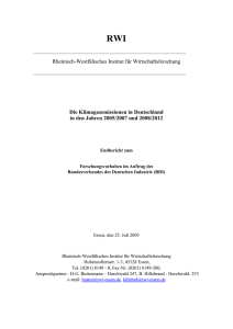 2. Basisjahr und die Entwicklung bis 2001