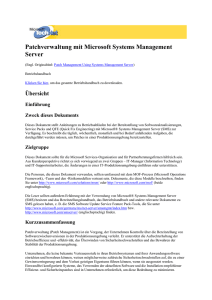 Bei Bedarf anfallende Aufgaben