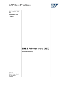 EH&S Arbeitsschutz (937)