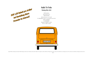 1A. Motor 1300-1600 - Ralfs VW