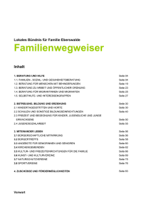 Familienwegweiser - Lokales Bündnis für Familie Eberswalde