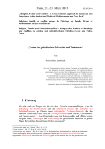 Religion, Familyland Conflict