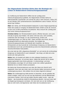 Der Abgeordnete Christian G&ouml;rke &uuml;ber die Strategie der Linken im