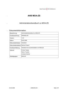 3. Konfiguration von MOA-ZS