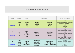 KONJUGATIONSKLASSEN