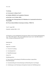 753-1-103 Verordnung zur Umsetzung der Anh&auml;nge II und V der