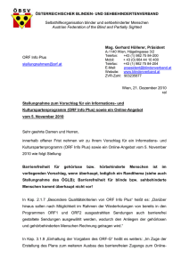ÖBSV-Stellungnahme ORF Info Plus