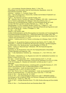 Literaturverzeichnis - Univ. Prof. Dr. Gerhard Köbler