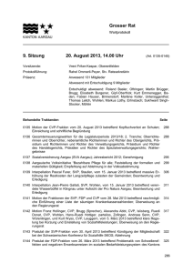 Ersatzrichterinnen bzw. Ersatzrichter des Obergerichts