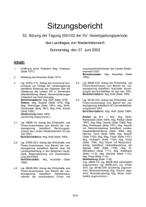 52-si - beim Nieder&ouml;sterreichischen Landtag