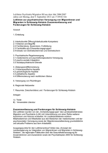 Leitlinien PsychiatrieMigration 2006 zum