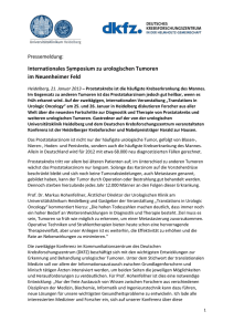 1. Pressemeldung - UniversitätsKlinikum Heidelberg