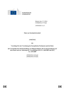 PFC 1(A): Organisches D&uuml;ngemittel