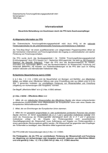 Österreichische Forschungsförderungsgesellschaft mbH