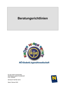 Beratungsrichtlinien