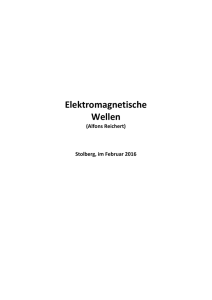 EM-Wellen - A. Reichert