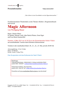 Magic Afternoon - Neuebuehnevillach