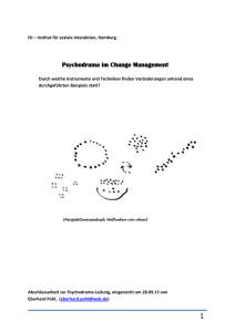 Eberhard Pohl: Psychodrama im Change Management