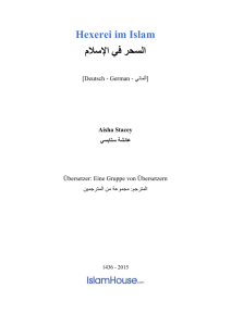 Hexerei im Islam DOCX