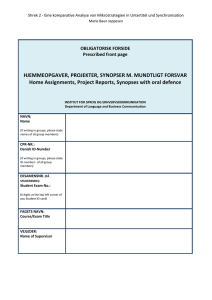 2.3. Untertitel und Synchronisation