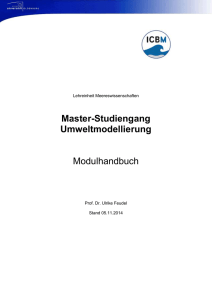 Semester / Dauer des Moduls