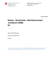 NSB-Konzept/-Handbuch