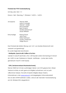 Protokoll PVR Vorstandssitzung 07.10.2014