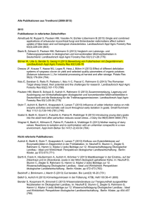 Alle Publikationen aus Trenthorst (2008