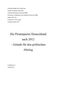 1. Einleitung - Friedrich-Schiller
