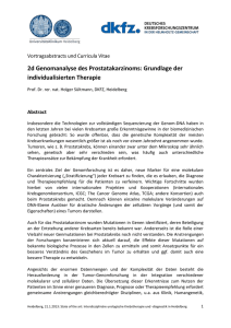 2d. Abstract und CV Prof. Sültmann