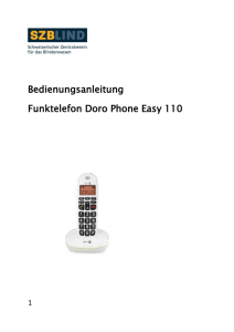 Bedienungsanleitung