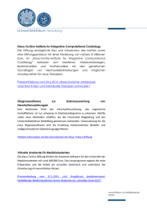www.klinikum.uni-heidelberg.de/ presse UniversitätsKlinikum
