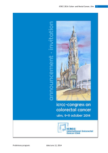 ICRCC 2014 - Arbeitsgemeinschaft deutscher Darmkrebszentren eV