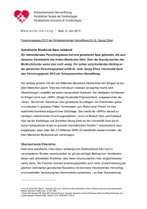 Forschungspreis_2013.do... - Schweizerische Herzstiftung