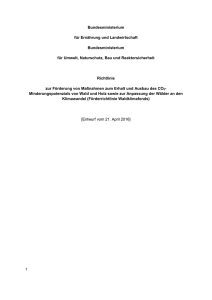 F&ouml;rderrichtlinie des Bundesministeriums f&uuml;r Ern&auml;hrung