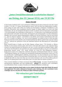 James Oswald:Barockmusik in schottischer Manier