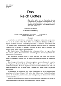 Das Reich Gottes