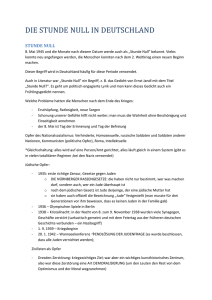 Es kamen ganz neue Formen auf: in den