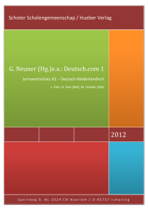 G. Neuner (Hg.)ea: Deutsch.com 1