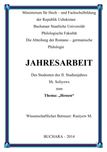 Abschnitt II. Geschichte und Politik von Hessen