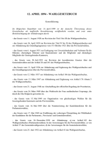 Wahlgesetzbuch