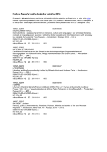 Knihy z Frankfurtsk&eacute;ho knižn&iacute;ho veletrhu 2014 Pracovn&iacute;ci N&aacute;rodn&iacute;