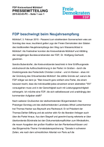 3.2.2015 - FDP Kreisverband Mühldorf