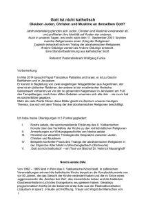 Texte von Herrn Pastoralreferent i.R. Wolfgang Funke