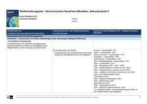 Haack Weltatlas Nordrhein-Westfalen Sekundarstufe II