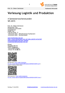 Logistik Produktion WS2014 V9.5